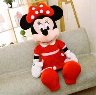 MINNIE MYŠKA MASKOT VEĽKÁ PLYŠOVÁ HRAČKA 80CM